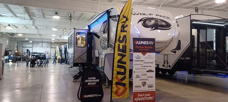 RV and Camper Dealers at the Oshkosh RV & Boat Show.